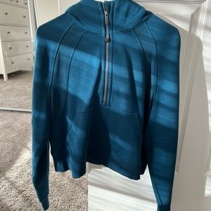 Lululemon 1/2 zip oversized scuba hoodie